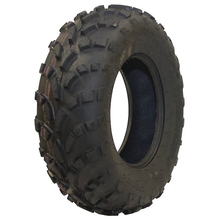 Stens 25x8.00-12 Lawn Mower Tire, 3 Ply, Direction Knobby, 7 psi 165-420